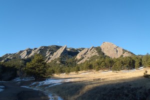View at the start of the hike