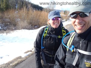 Hiking to Healthy Kathy & Aaron