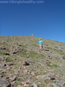 me coming down the side of Colorado Mines