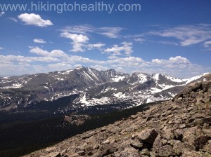 Southern view from the summit