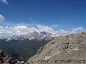 View of Longs Peak from the East Summit