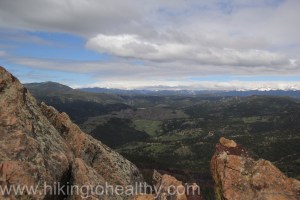 VIews west from the summit of Bear Canyon
