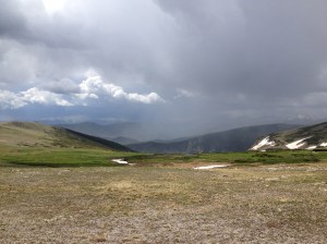 Storm over Grays & Torreys