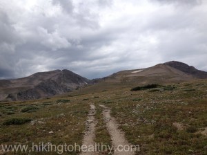 Looking back on our way down from the same view point