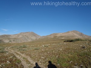 to show how quickly things change weather wise...one the way to James peak beautiful blue skys
