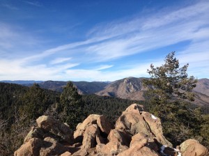 View from Carpenters Peak facing West.