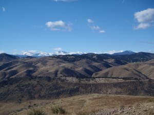 Close up of Evans on Green Mt.