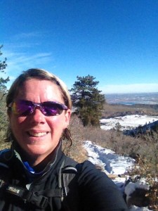 A poor selfie of myself on Deer creek