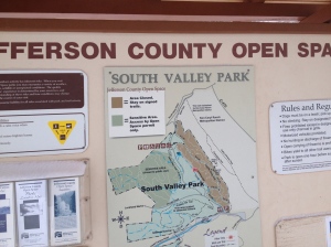 South Valley Ranch Trail map