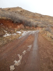 go left when you get here