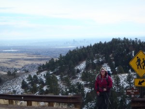 As we climb up to the Windy Saddle Trailhead