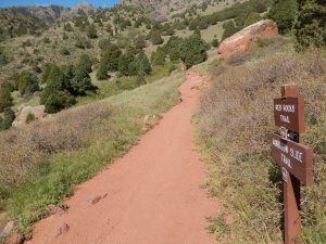 Back on Red Rocks Trail