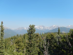 Looking North was a little obstructed