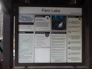 trail sign